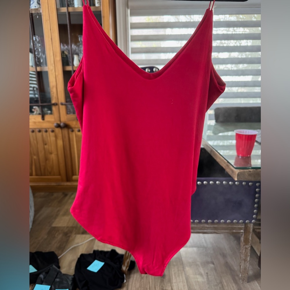 Red Body Suit